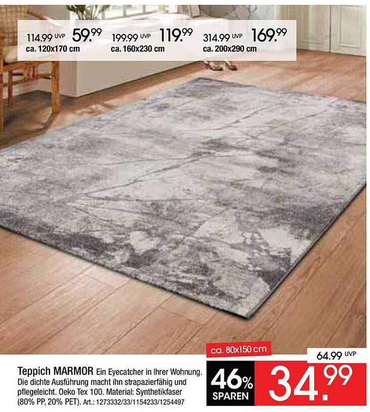Teppich MARMOR