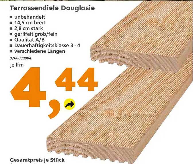 Terrassendiele Douglasie