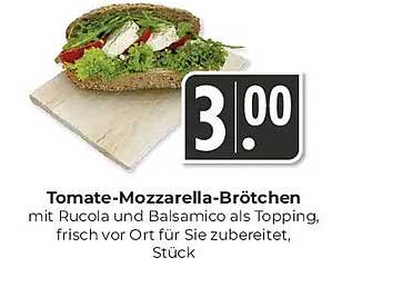 Tomate-Mozzarella-Brötchen