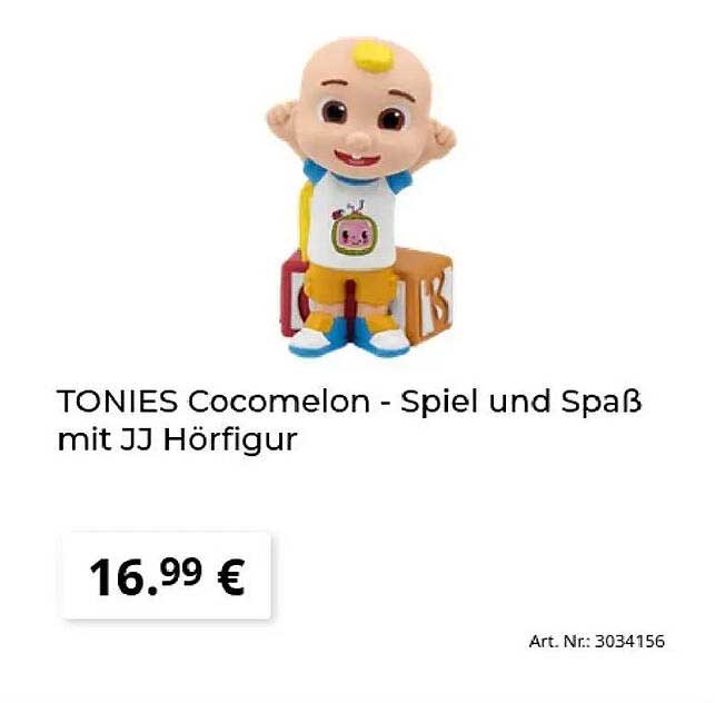 TONIES Cocomelon - Spiel und Spaß mit JJ Hörfigur