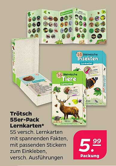 Trötsch 55er-Pack Lernkarten*