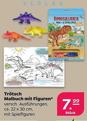 Trötsch Malbuch mit Figuren*