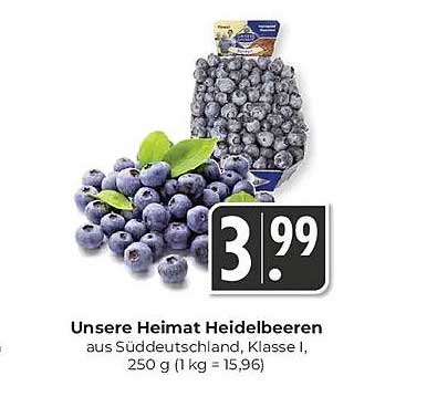 Unsere Heimat Heidelbeeren