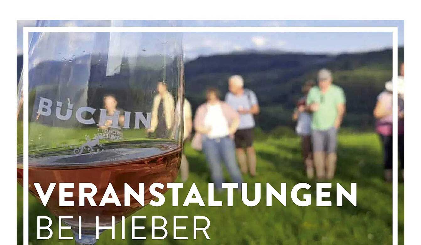 VERANSTALTUNGEN BEI HIEBER