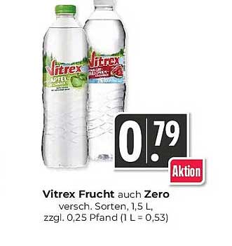 Vitrex Frucht auch Zero