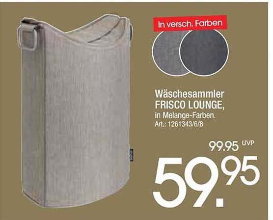 Wäschesammler FRISCO LOUNGE, in Melange-Farben.