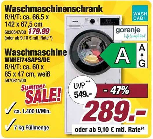 Waschmaschine WNHEI74SAPS/DE