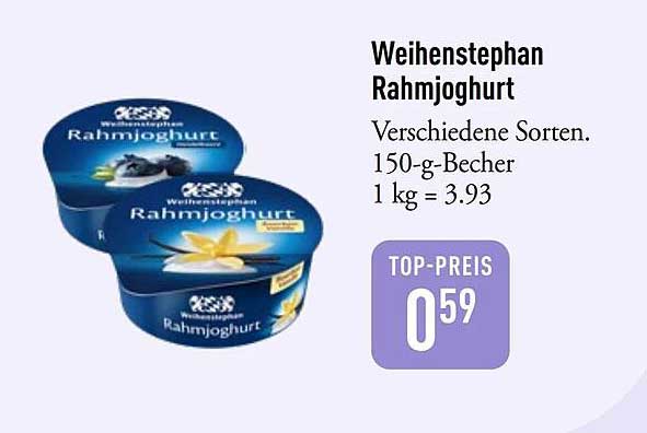Weihenstephan Rahmjoghurt