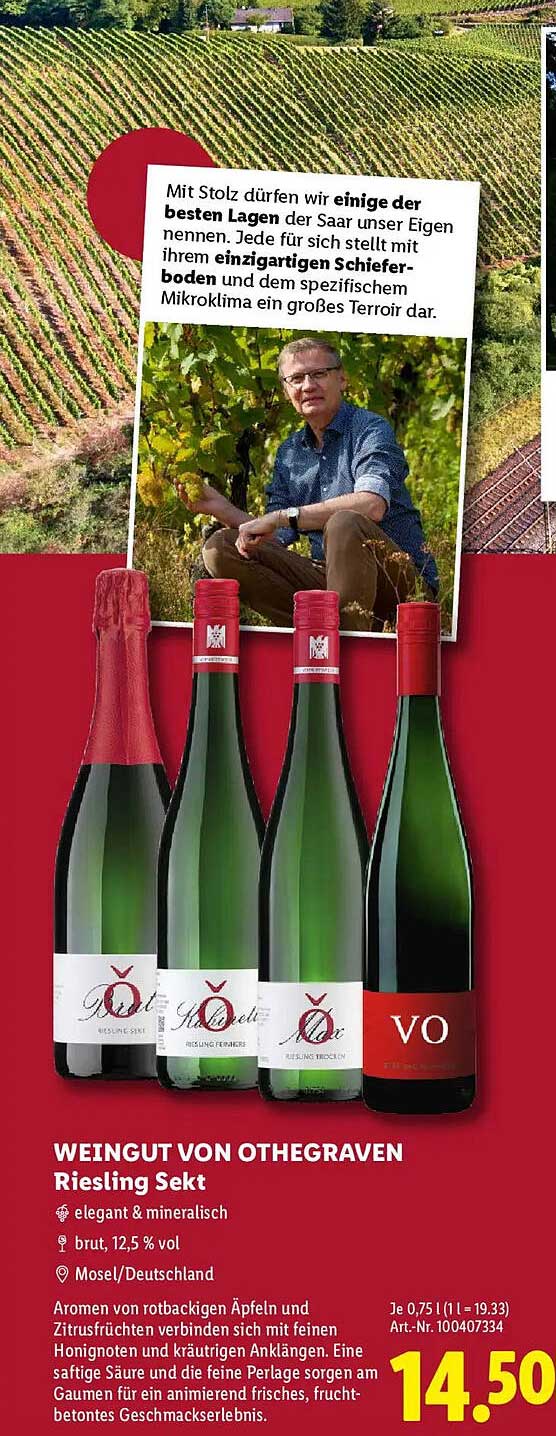 WEINGUT VON OTHEGRAVEN Riesling Sekt