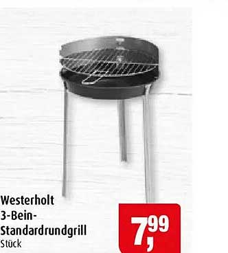 Westerholt 3-Bein-Standardrundgrill