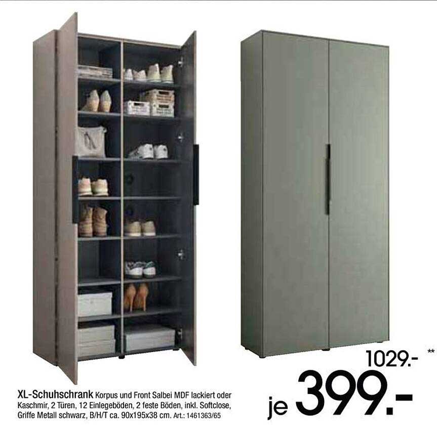 XL-Schuhschrank