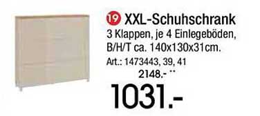 XXL-Schuhschrank