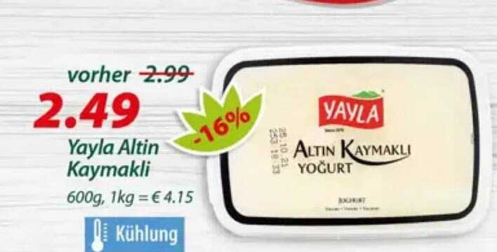 Yayla Altin Kaymakli