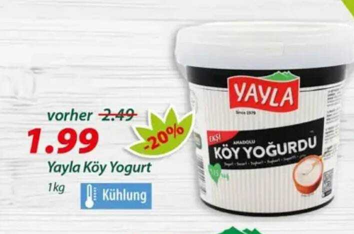 Yayla Köy Yogurt