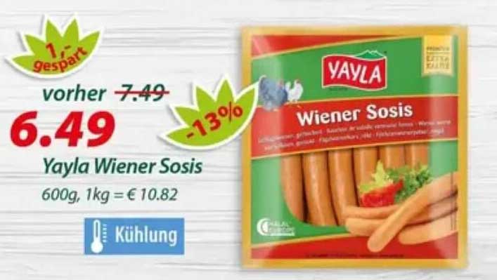 Yayla Wiener Sosis