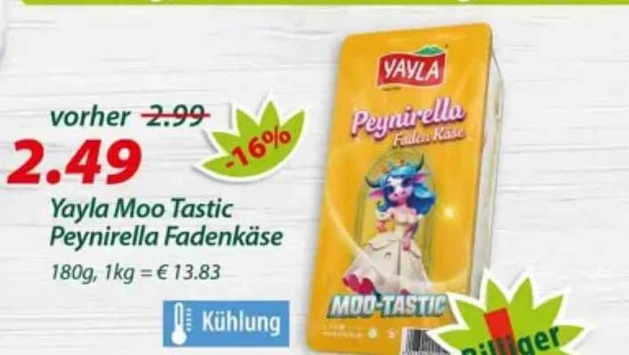 YaylaMoo Tastic Peynirella Fadenkäse