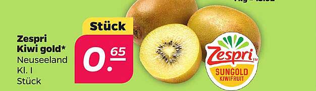 Zespri Kiwi gold* Neuseeland Kl. I Stück