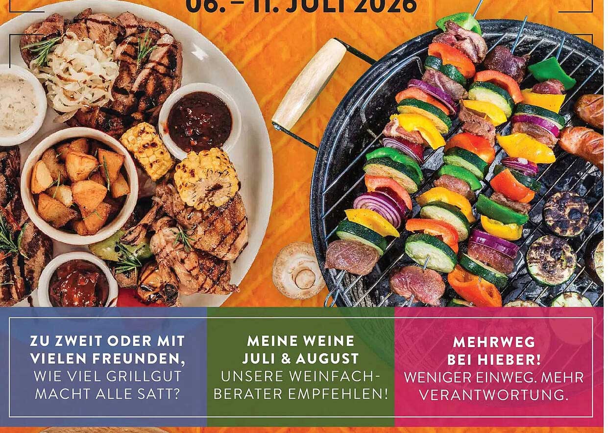 ZU ZWEIT ODER MIT VIELEN FREUNDEN, WIE VIEL GRILLGUT MACHT ALLE SATT?