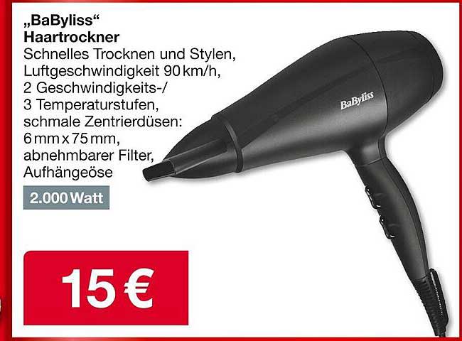 „BaByliss“ Haartrockner