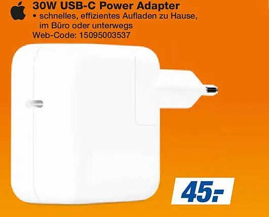 30W USB-C Power Adapter