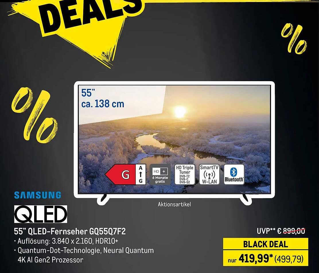 55" QLED-Fernseher GQ55Q7F2