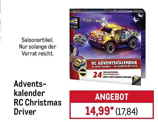Adventskalender RC Christmas Driver