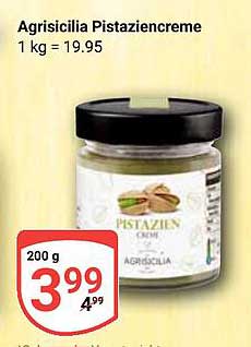 Agricilia Pistaziencreme 200 g