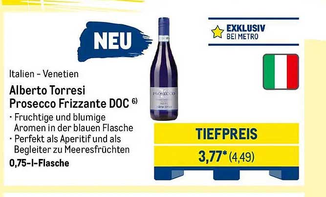 Alberto Torresi Prosecco Frizzante DOC