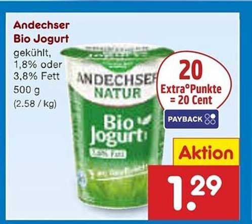 Andechser Bio Jogurt