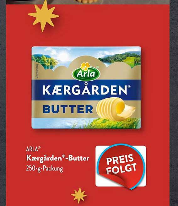 ARLA® Kærgården®-Butter 250-g-Packung