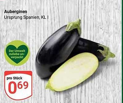 Auberginen, Ursprung Spanien, KL I