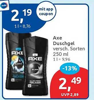 Axe Duschgel versch. Sorten 250 ml