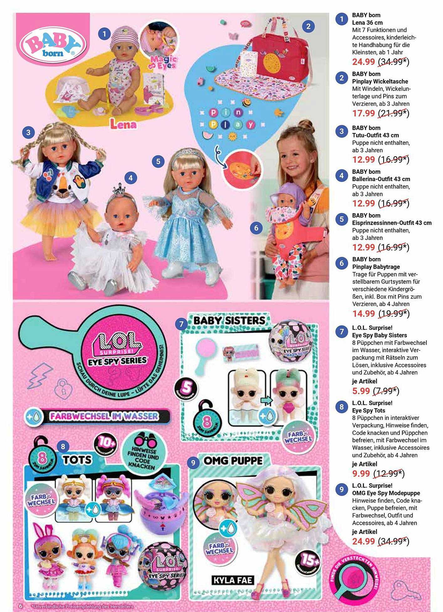 BABY born Lena 36 cm