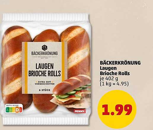 BÄCKERKRÖNUNG Laugen Brioche Rolls