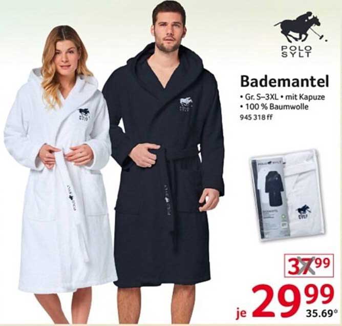 Bademantel von Polo Sylt - jetzt zum Sonderpreis!