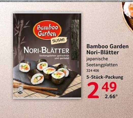 Bamboo Garden Nori-Blätter - japanische Seetangplatten