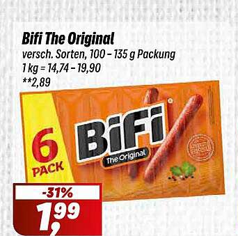 Bifi The Original 6 Pack – Genuss in jedem Biss