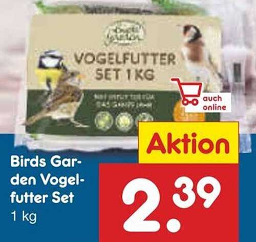 Birds Garden Vogelfutter Set 1 kg