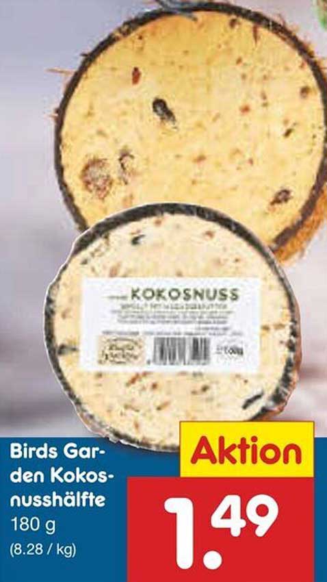Birds Garten Kokosnusshälfte 180 g