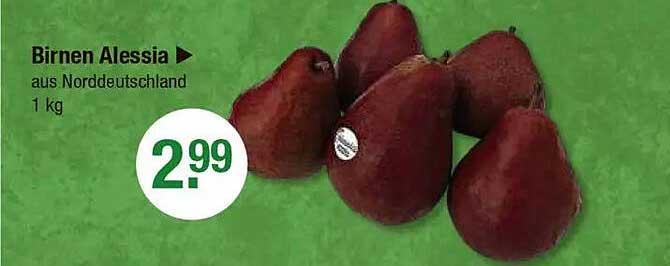 Birnen Alessia aus Norddeutschland 1 kg