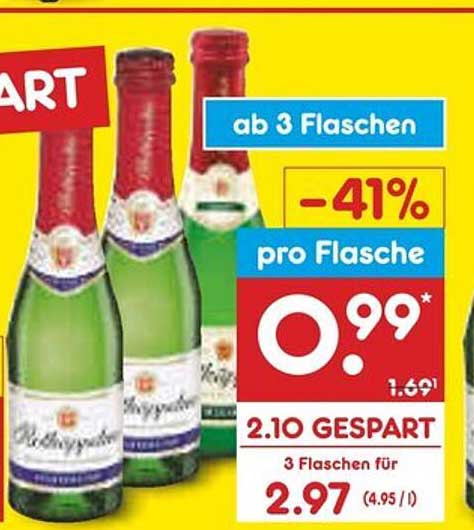 Bollinger Sekt 0,75l - Angebot bei Netto Marken-Discount
