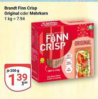 Brandt Finn Crisp Original oder Mehrkorn