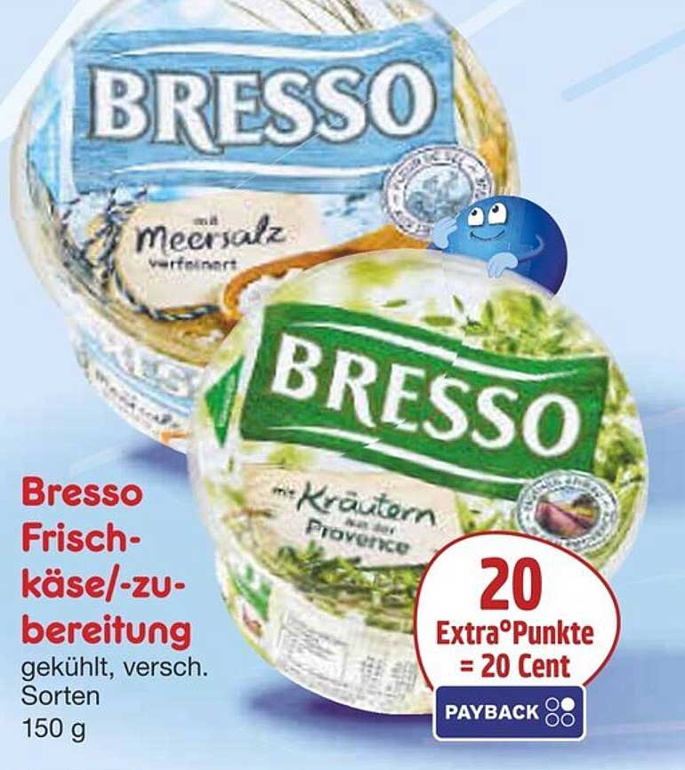 Bresso Frischkäse-Zubereitung, 150 g, verschiedene Sorten