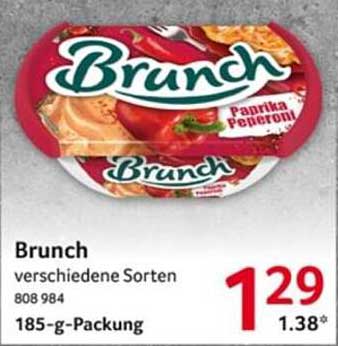 Brunch verschiedene Sorten 185-g-Packung