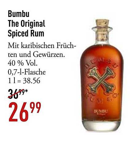 Bumbu The Original Spiced Rum