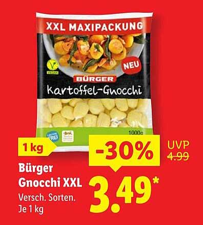 Bürger Gnocchi XXL - 1 kg