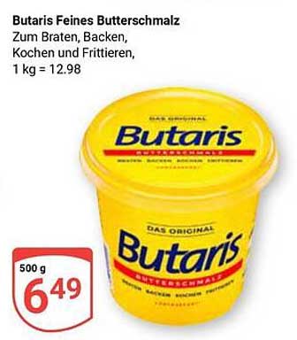 Butaris Feines Butterschmalz 500 g