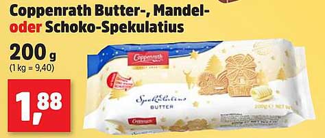 Coppenrath Butter-, Mandel- oder Schoko-Spekulatius 200 g
