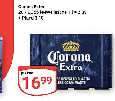 Corona Extra 20 x 0,355 l-MW-Flasche