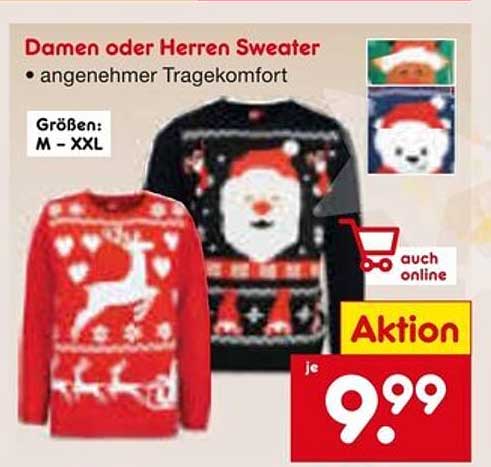Damen oder Herren Sweater